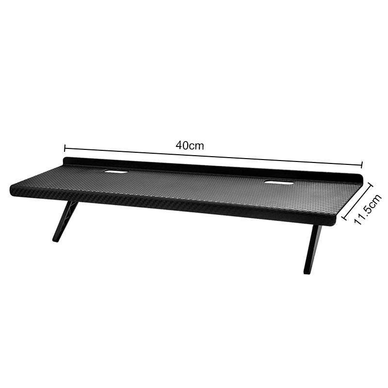 Tv Computer Monitor Top Shelf Adjustable Storage Shelf For Media Box Game Console Router Tv Mobile Phone Stand Holder