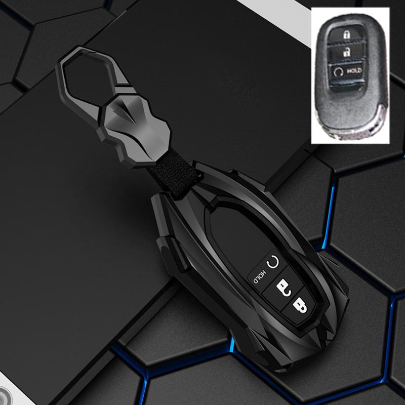Zinc Alloy Key Fob Cover Suitable Fit For Dongfeng Honda Crv Key Fob Cover 11, 11Th Generation Civic, 10Th Generation Accord Luxury Edition