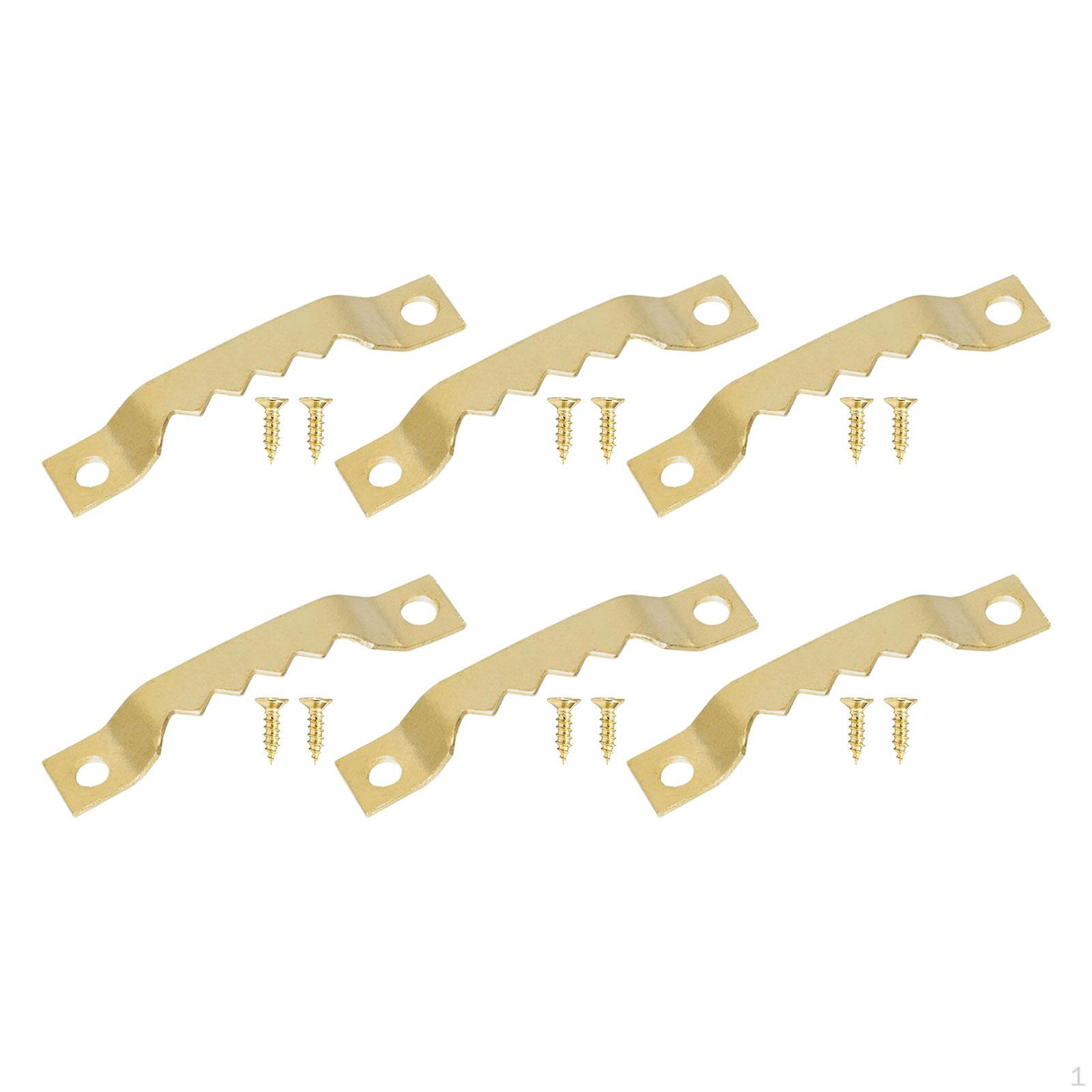 

100 штук крючков для картин, фоторамок, крючков, сделай сам, креативное настенное крепление с винтами для гостиной золотой