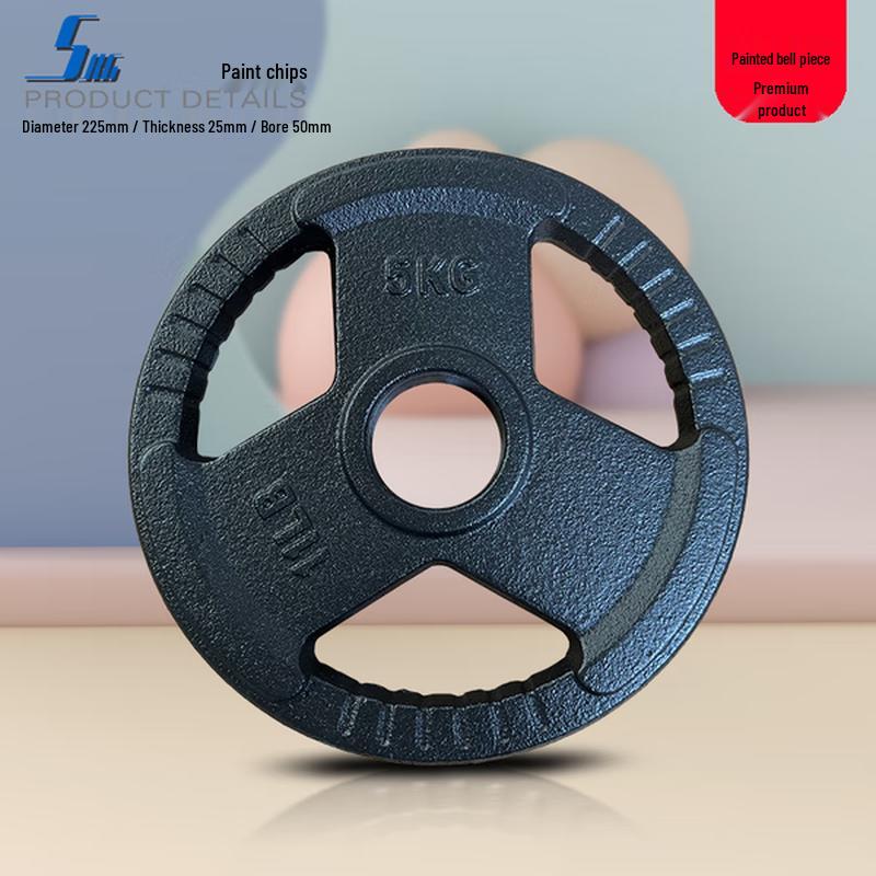 Jyunyue Tri-Grip Cast Iron Weight Plate
