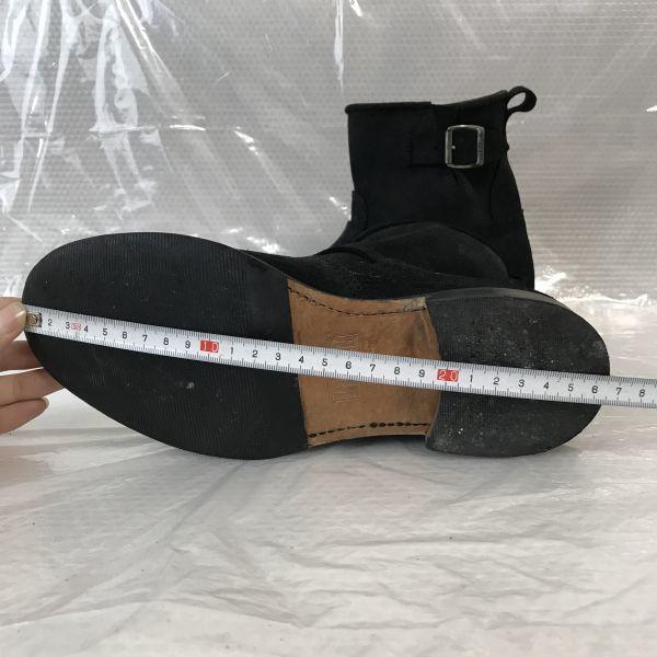 MAYURA Suede Leather Goodyear Short Engineer Boots Black 37 / 23.0-23.5(USED)