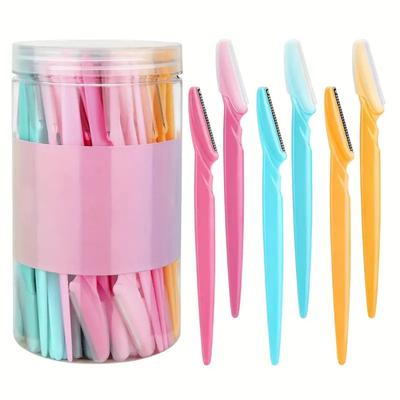 30 Pcs Augenbrauen Rasierer Für Frauen Mehrzweck Gesichts Rasierer Haar Entfernung Sicherheit Augenbrauen Trimmer