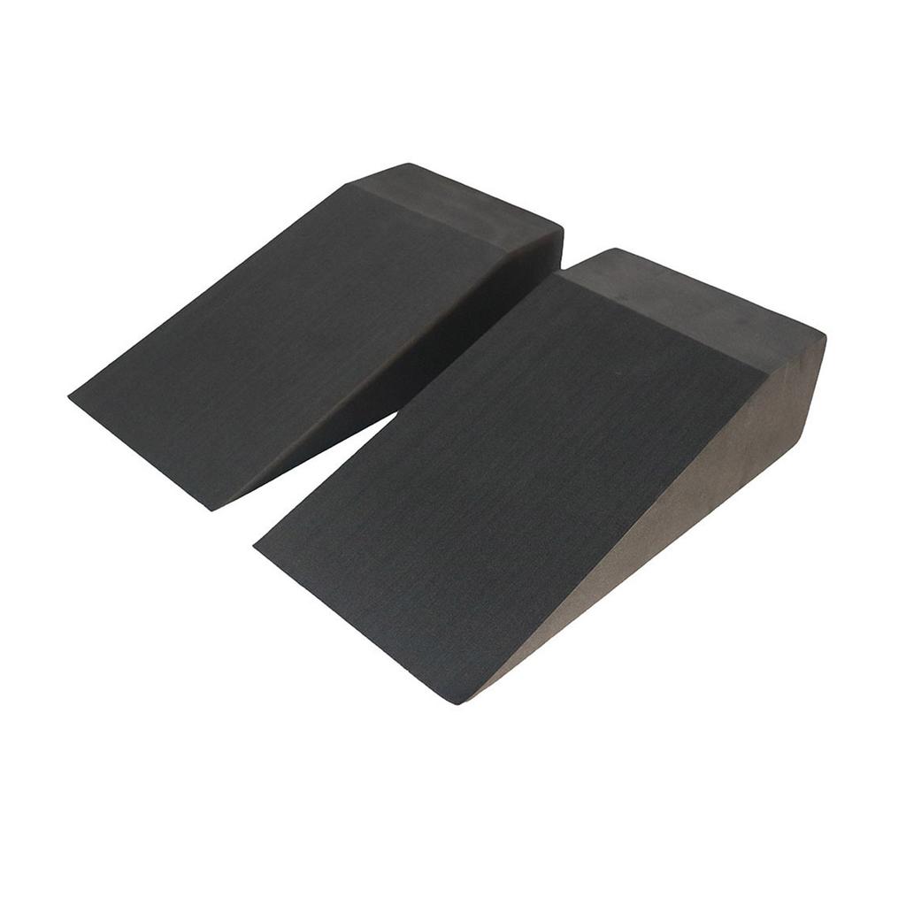 Squat Wedge Block for Heel Elevated Squat Weightlifting Calf Stretcher Slant Board for Squat Improve Mobility Balance