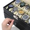 High-End Mechanical Watch Display & Storage Box - Large Capacity Wristwatch Organizer