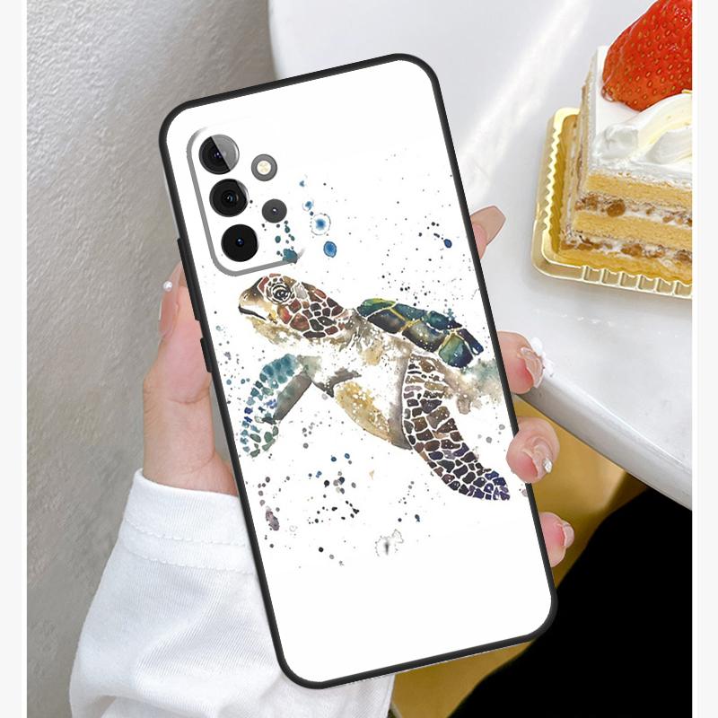 Ocean Sea Turtle Funda For Samsung Galaxy A52 A32 A12 A14 A34 A54 A51 A71 A53 A33 A13 A15 A25 A35 A55 Case