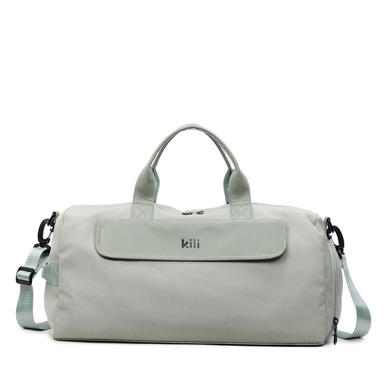 Damen Reisetasche mit großem Fassungsvermögen für grenzüberschreitende Reisen, Nass-/Trocken-Trennung, Trainings- und Sport-Duffelbag für Herren, leichte Handtasche für kurze Strecken