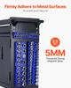 Magnetic Socket Organizer Set 6PCS Socket Trays Blue & Red for Metric SAE