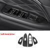 LHD RHD For GWM Great Wall Tank 300 -2025 carbon fiber Window Glass Lift Button Trim Switch Cover Door Armrest Panel Sticker