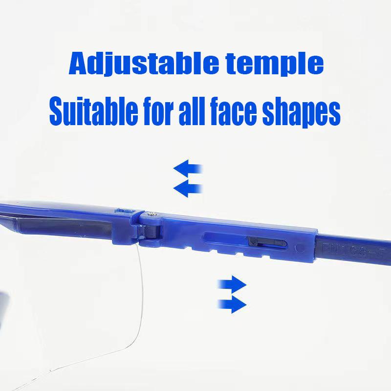 Sıçrama Önleyici Göz Koruması İş Güvenliği Gözlükleri Rüzgar Geçirmez Toz Geçirmez Koruyucu Gözlükler Optik Lens Çerçeve Bisiklet Gözlükleri Gözlükler