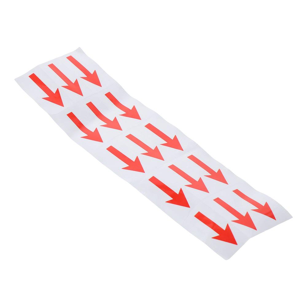 4 Sheet Self-Adhesive Labels Rectangle Arrow Stickers Small   Industrial Work