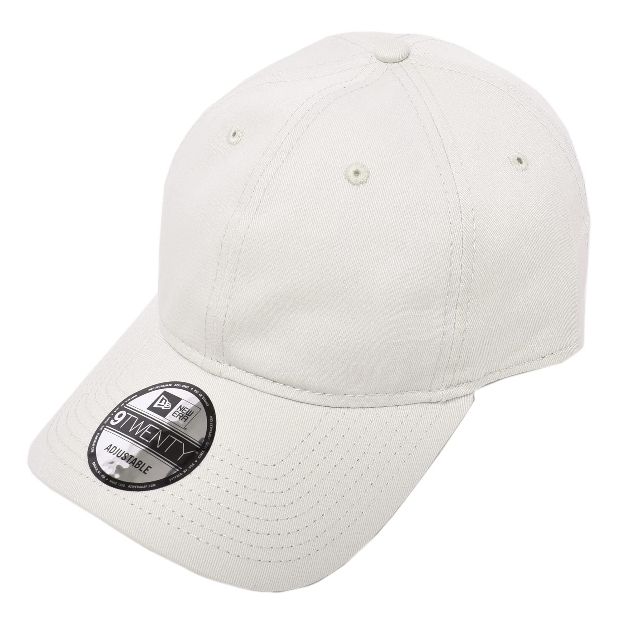 

New Era Hat ADJUSTABLE UNSTRUCTURED CAP NE201 Baseball Cap Plain Free Men s Women s 04.Stone [Item]