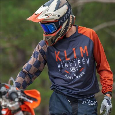 Nuovi KLIM Speed Surrender Abbigliamento da Motocross da Cross T-shirt Asciutta Uomo Donna Mountain Bike Maniche Lunghe Ampio