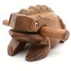 Handcrafted African Wooden Frog Guitar Traditional Razor Instrument with Intricate Carvings - Smooth Finish & Ergonomic Handle