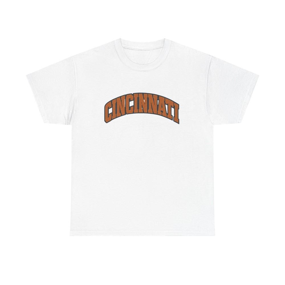 Vintage Cincinnati Football Team Unisex Tee Bengals Fan Gift Retro Sports Unisex T-Shirt M