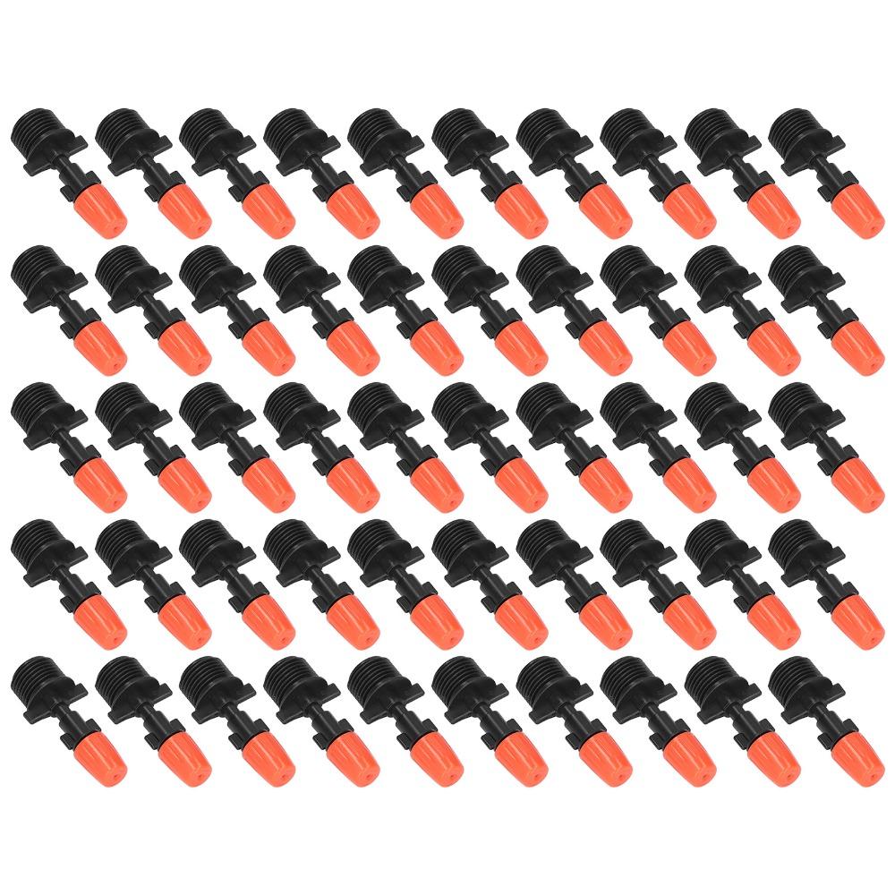 50pcs Easy To Install Water Spray Head POM Water Spray Nozzle Durable Misting Nozzle  Cooling Use