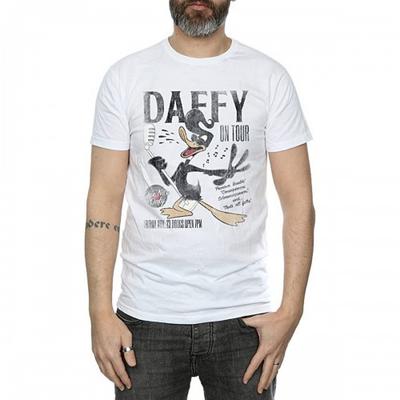 Mens Concert Daffy Duck Cotton T-Shirt