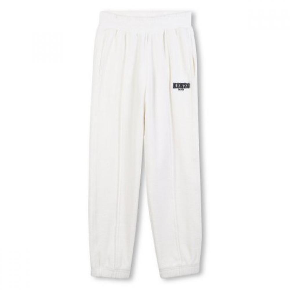Kenzo Kids Cotton Jogger Pants 14age 25fw Z256agp424 white/14Age_156CM