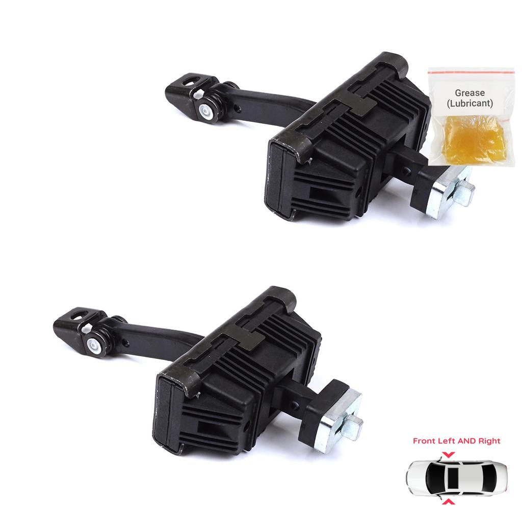 EDP1411-1 2 Pieces Front Door Stop Check Assy Limiter Strap for BMW 1 Series MK1 E81 E82 E88 2006-2013 2/3 Door 41517164623