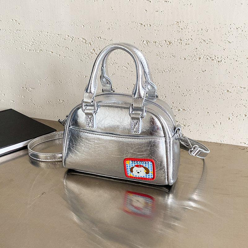 

High-end niche bag women s summer new fashion messenger bag portable bowling bag