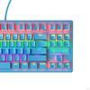 Mechanical Gaming Keyboard Anti-ghosting Detachable Panel Backlit Windows Gamer for Typing