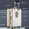 Lightweight Aluminum Spinner Trolley Case with Durable Frame & Large Capacity for Short Trips