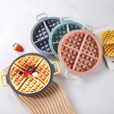 Silicone Waffle Mold for Air Fryer Oven Home Baking Tools Non Stick Chocolate Cake Pastry Molds Egg Cake Grill Pastry Molds