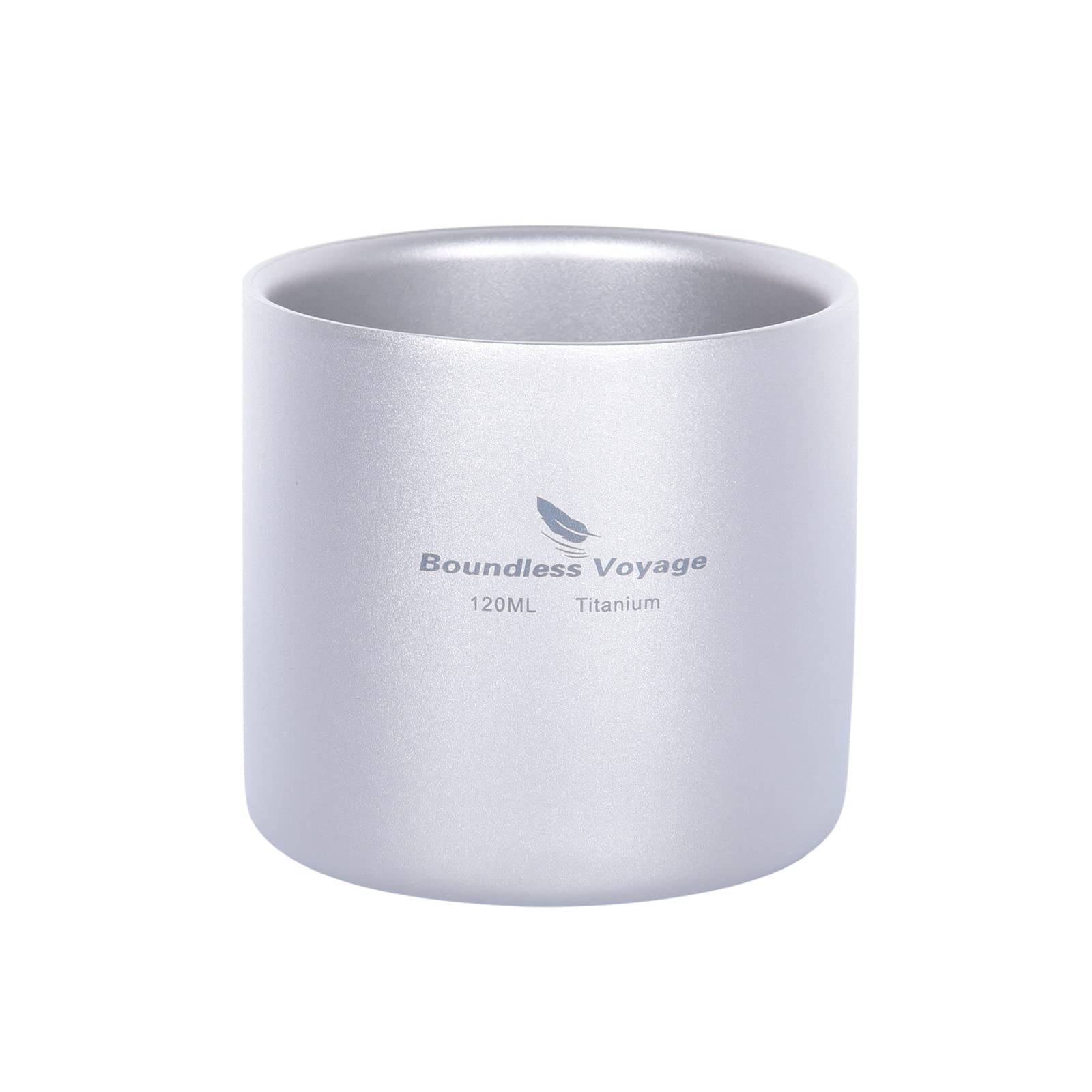 

Boundless Voyage Titanium Insulates Hot and Cold Includes Mesh Storage Bag Ti3027D Mug, Double-Walled, Drinks, Ultra-Lightweight, Rust-Proof,