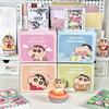 Crayon Xiaoxin Ceramic Mug with Lid Spoon Boys and Girls High Value Milk Scale Cup Couple Coffee Breakfast Cup