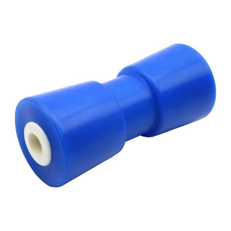 Rubber Trailer Bottom Wheel Center Keel Roller Assembly For Heavy Duty Marine Applications And Long Distance Towing