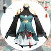 Game Rail Honkaistar Qingque Cosplay Costume Skirt Accessories Set Halloween