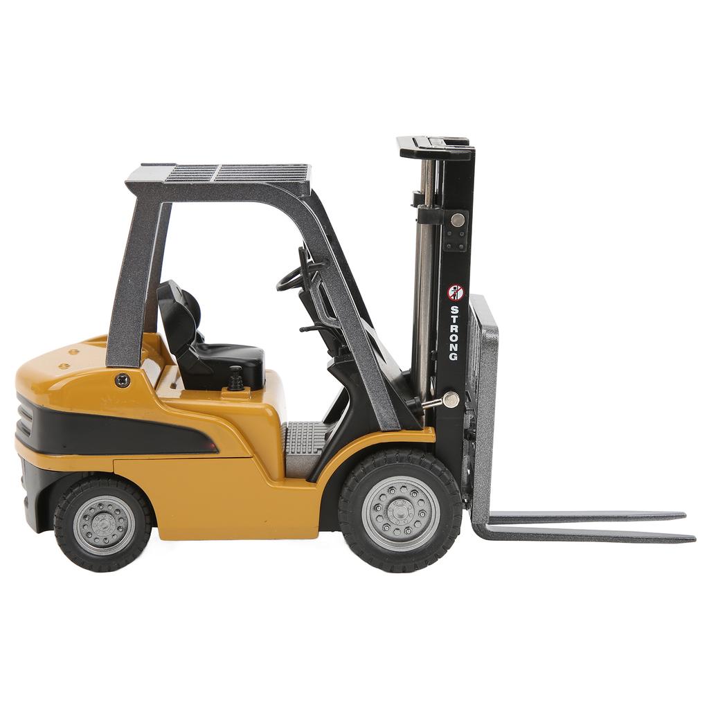 Forklift Toy Alloy Durable and Wear Resisted 1:50 Forklift Truck Model Engineering Vehicle Toy