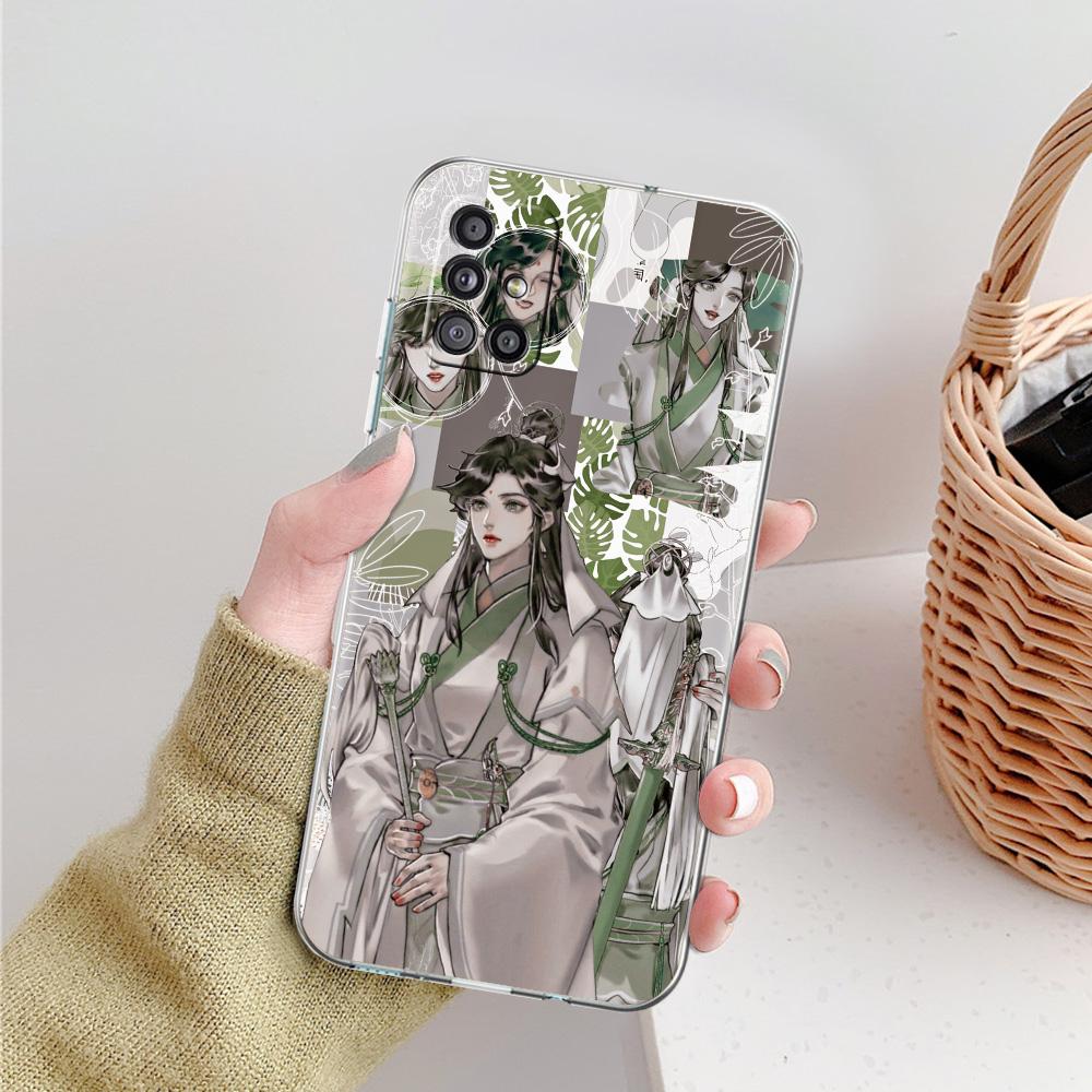 Etui Na Telefon Błogosławieństwo Oficjala Niebios Dla Samsung Galaxy A51 A71 A21S A12 A11 A31 A41 A52 A32 5G A72 A01 A33 A13 5G Przezroczyste Etui