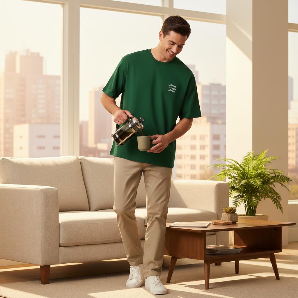 Li Ning Sports Lifestyle Series Simple Comfortable Pullover Round Neck Versatile Casual Loose Short Sleeve T-Shirt Men tops ATSW355-8