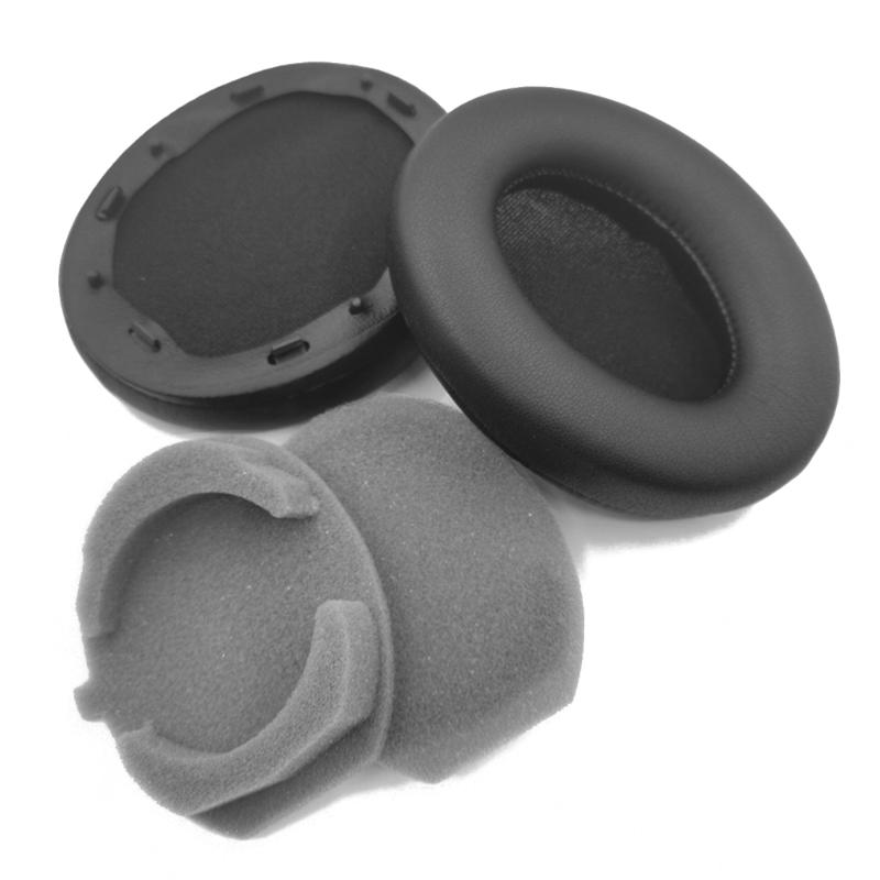 

1Pair Ear Pads For WH-1000XM3 Headphones Elastic Foam Earpads Ear Pads Sponge Cushion Replacement 1 чорний