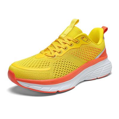 Men's Wide Fit Mesh Running Shoes with Shock-Absorbing Soles - 2026 Spring/Summer Collection