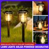 Solar portable lamp, wall lamp, courtyard lamp, outdoor landscape lighting, automatic induction tungsten filament lamp