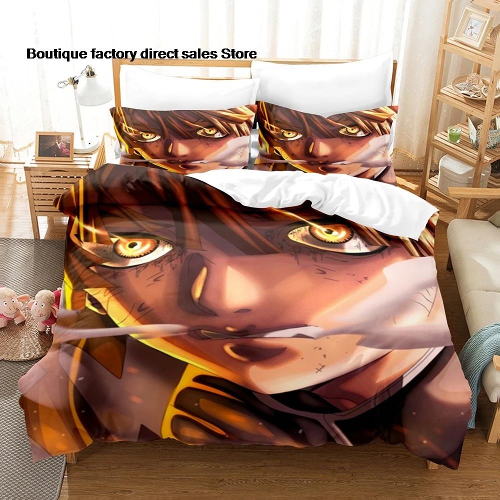 Zenitsu Agatsuma Bedding Set Single Twin Full Queen King Size Bed Set Aldult Kid Bedroom Duvetcover Sets bed sheet set 2