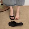 Silver Slope Heel Small Cool Slippers Fairy Shoes New Summer Fashion Outer Wear Low Heel Niche Sandals