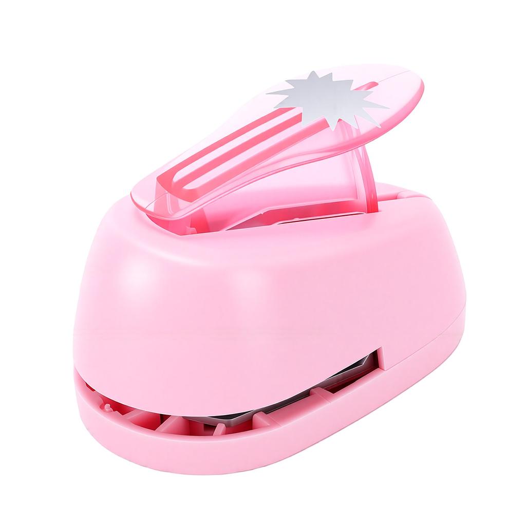 Star Hole Punch Ergonomic Lever Operated Star Paper Puncher for Scrapbooking Crafts