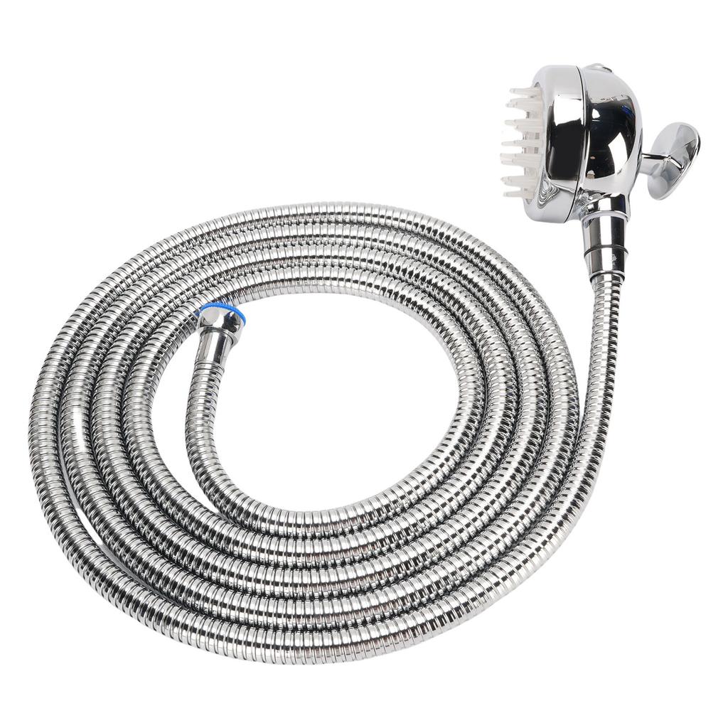Dog Shower Attachment Set ABS 9.8FT Hose Adjustable Pet Washing Grooming Shower Sprayer with