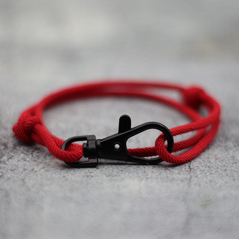 Novel Men Bracelet Rope Handmade Adjustable Braclet Outdoor Survival Climbing Braslet Pulsera Hombre Bohemian Jewelry Cord Joias