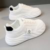 Academy style retro lace-up little white shoes women's new platform running bread shoes versatile sports shoes