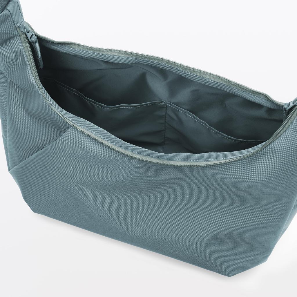 MUJI Rauchig Blau Wasserabweisend 2-Wege Ein Schultertasche, Unisex, Erwachsener, EFD40A6S,