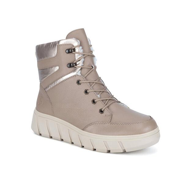 Rieker Y3504-20 Beige Ankle Boots