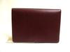 Authentic Cartier Must De Cartier Bordeaux Leather Trifold Wallet #a601  Refurbished