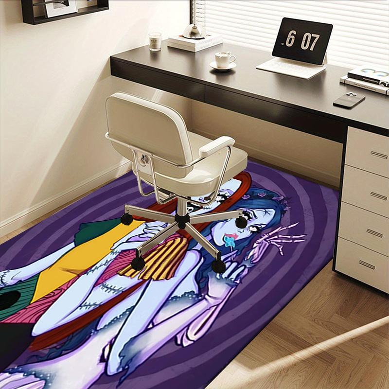 Spooky Office Chair Mat: Perfect for Halloween Decor, Office Use, and More!.122331a