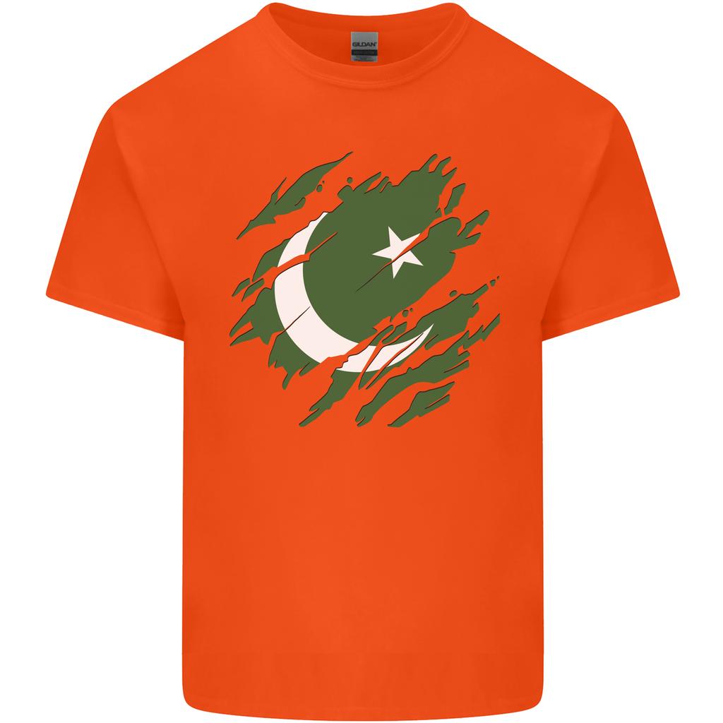 Torn Pakistan Flag Pakistani Day Football Unisexs Light Cotton TShirt