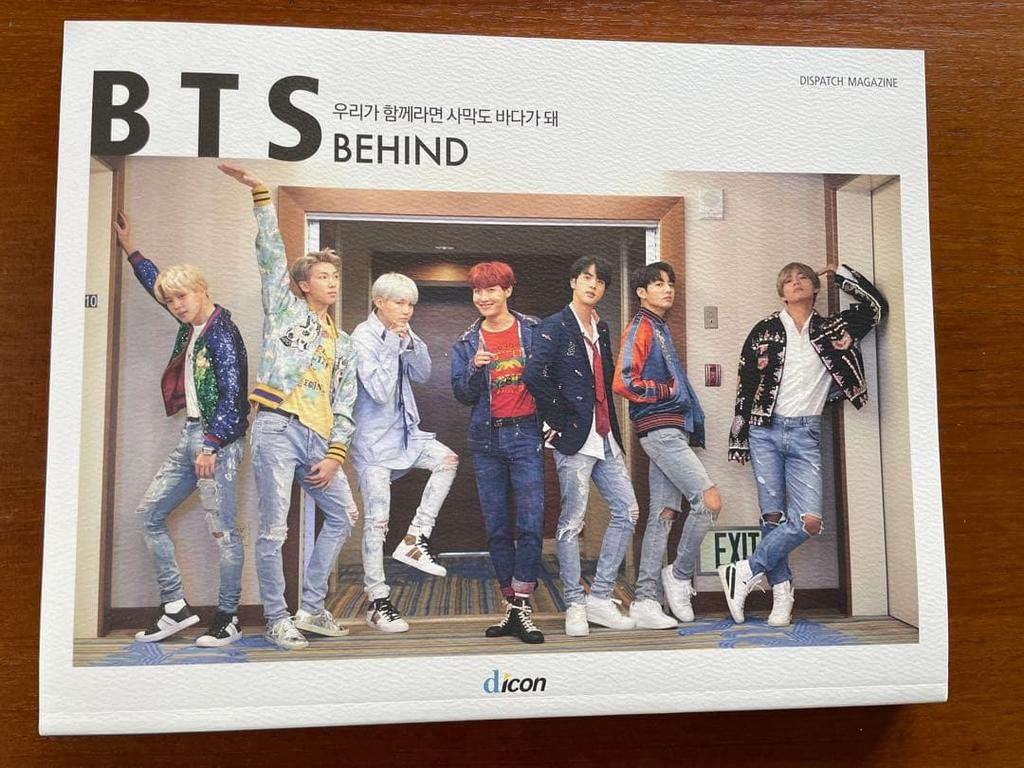 [USED] BTS BEHIND Dicon Photobook
