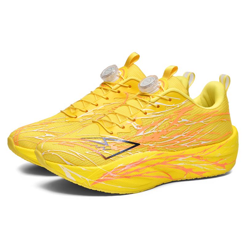

Трендовые кроссовки на платформе для мужчин, высококачественная спортивная повседневная обувь для ходьбы, удобные баскетбольные кроссовки для женщин 35 лимонно-желтый