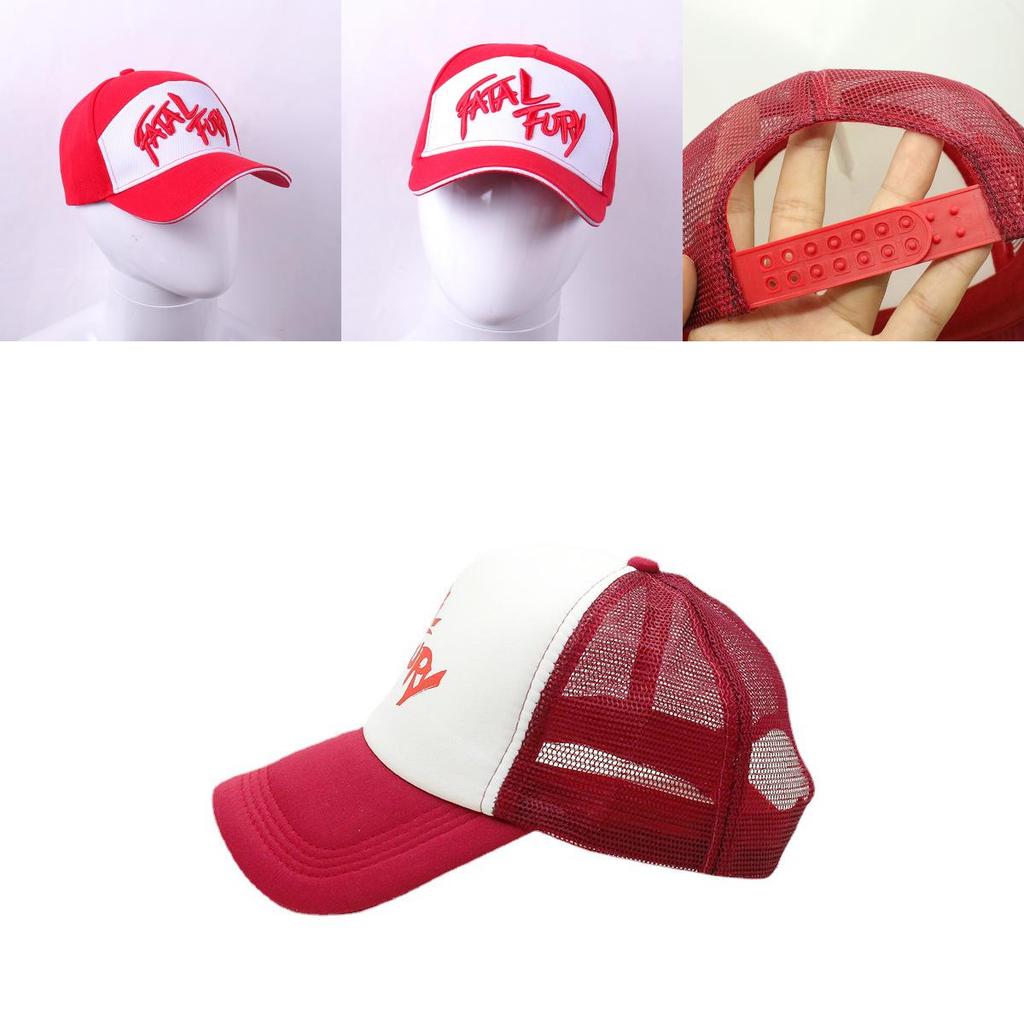 Fatal Fury Terry Bogard Series Embroidered Cotton Baseball Cap For Casual Wear